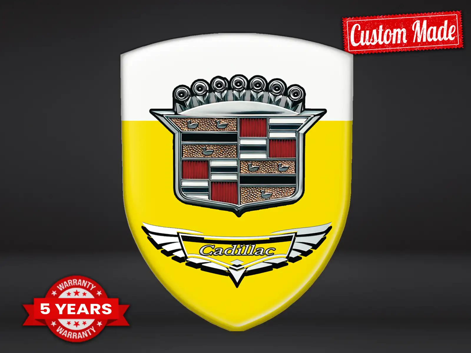 Cadillac Abzeichen Auto Pro Max Robust Stilvoll Performance